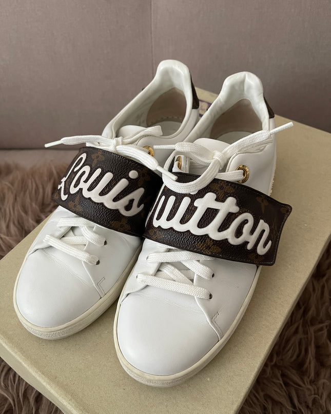 Preloved Authentic Louis Vuitton Frontrow sneakers sz35