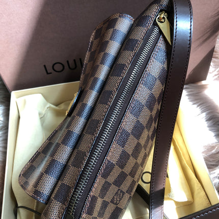 Preloved Louis Vuitton Brown Damier Ebene  Ravello GM