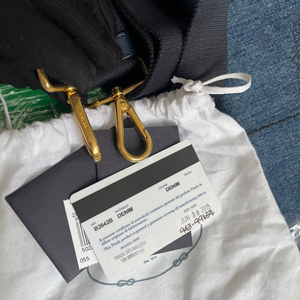 Price Drop! Preloved Prada 2000-2020 Canapa Denim