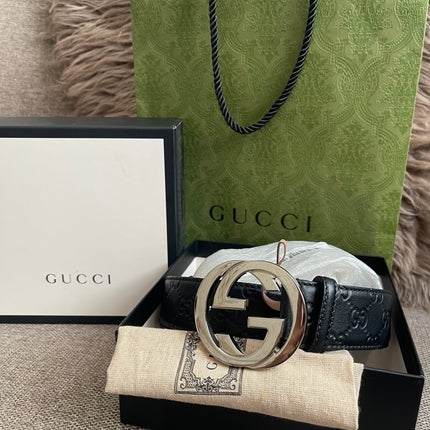 Preloved Authentic Gucci Signature GG Belt