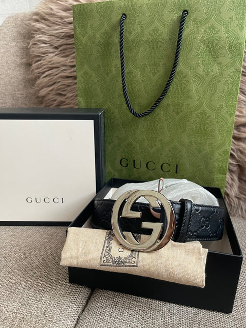 Preloved Authentic Gucci Signature GG Belt