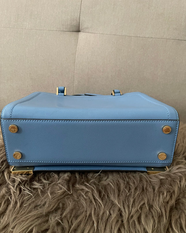 Preloved Authentic Michael Kors Kinsley Accordion Satchel
