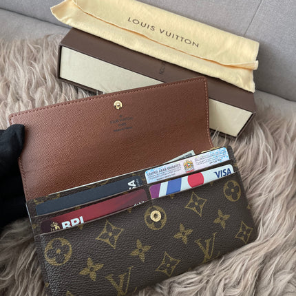 Authentic Preloved Louis Vuitton Sarah Wallet