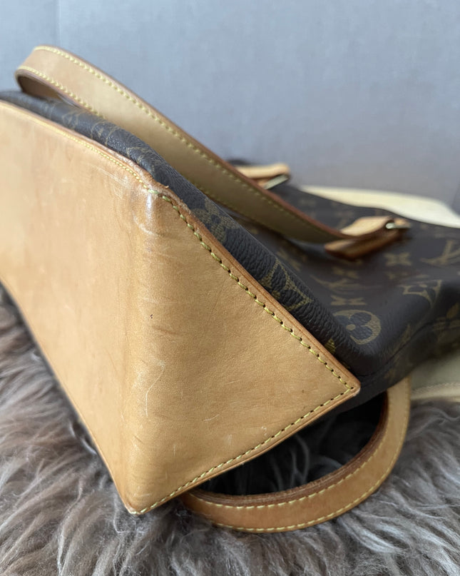 Preloved Authentic Louis Vuitton Cabas Piano Monogram Canvas tote bag