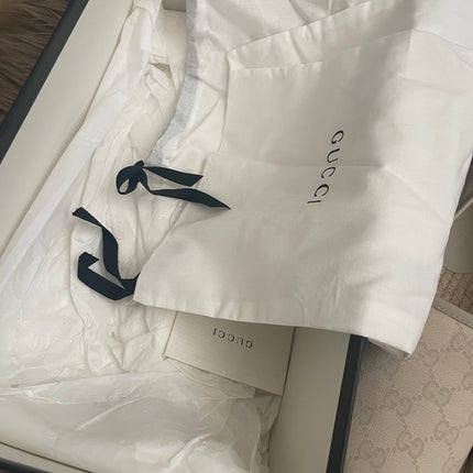 Authentic Preloved Gucci Cream Canvas Espadrilles for men sz 7.5