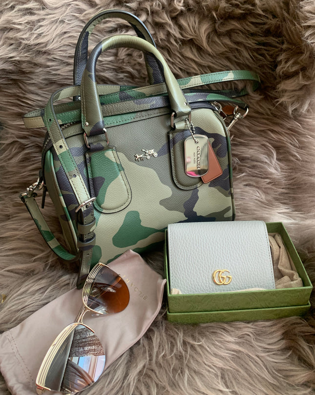 COACH SUPER RARE CAMOUFLAGE MINI SURREY LIMITED EDITION