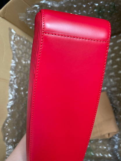 Preloved Louis Vuitton Red Epi Jasmin Handbag w/provided strap
