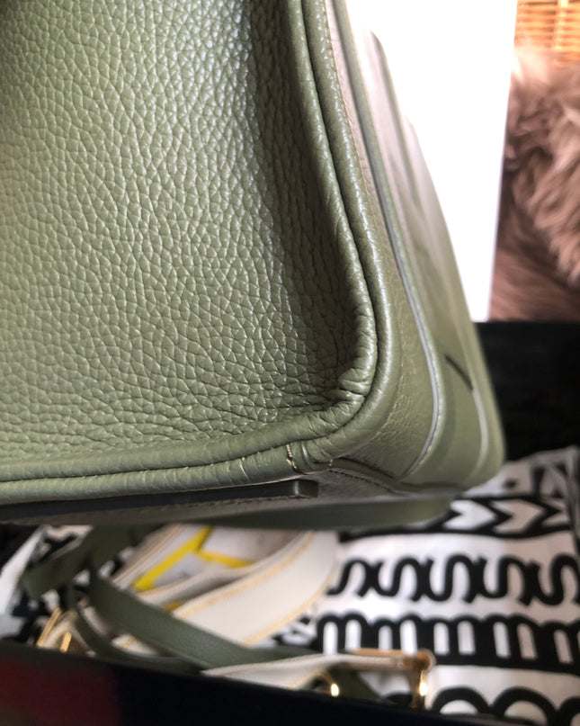 Preloved Marc Jacobs the medium leather tote bag in Green
