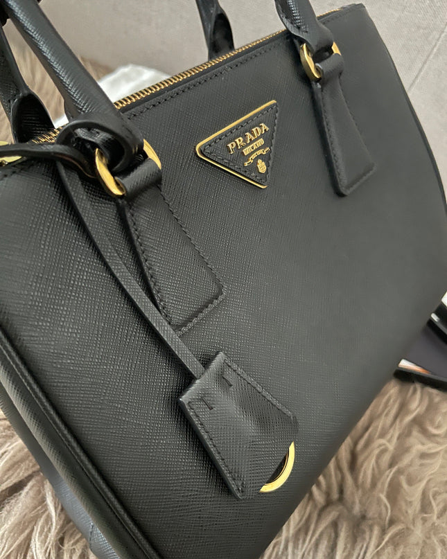Preloved Authentic Small Prada Galleria Saffiano leather bag