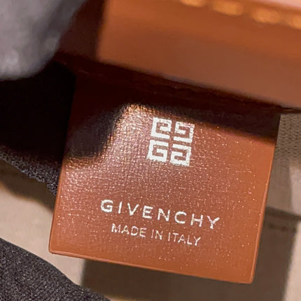 Preloved Authentic Givenchy Antigona Lock Mini — Caramel Smooth Leather