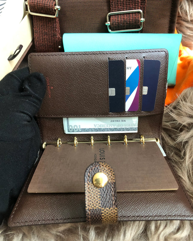 Preloved Authentic Louis Vuitton Agenda PM notebook cover monogram