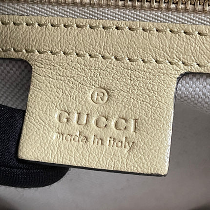 Preloved Authentic Gucci GG Marmont Small Shoulder Bag — Bicolor Red & Navy Matelassé