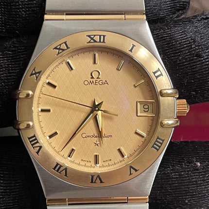 Preloved Authentic Omega Constellation Two-Tone 36mm