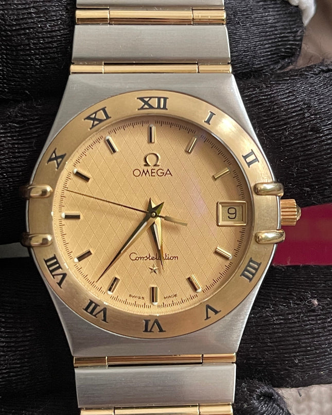 Preloved Authentic Omega Constellation Two-Tone 36mm