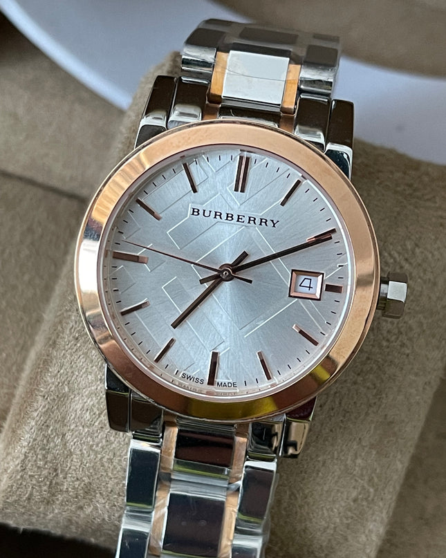 Preloved Authentic Rank N Burberry The City BU9105 Swiss Quartz Watch (34 mm)