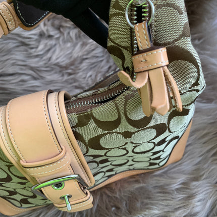 COACH◆Handbag/leather/allover pattern/6824
