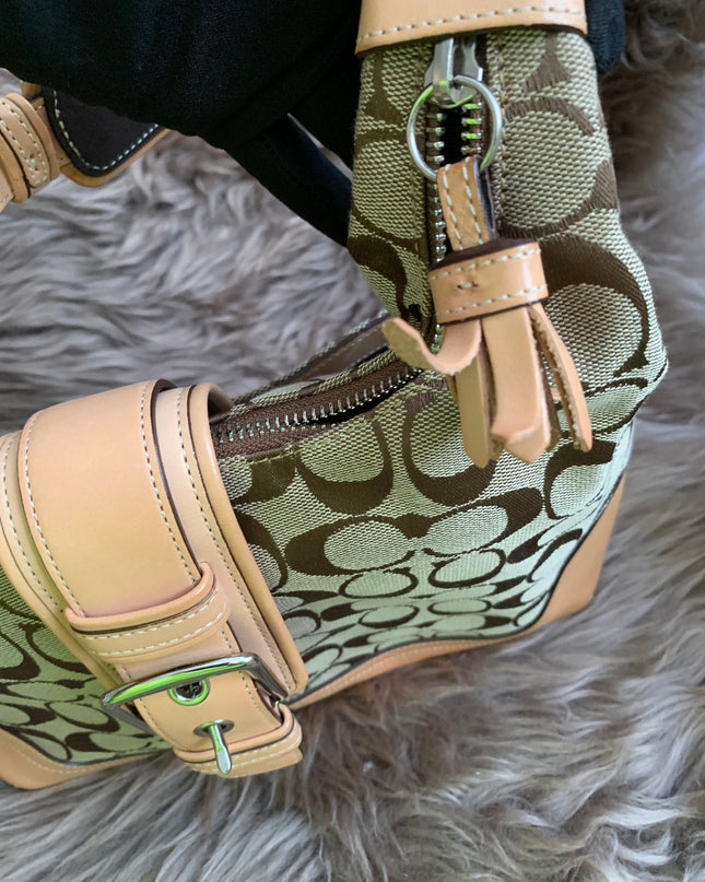 COACH◆Handbag/leather/allover pattern/6824