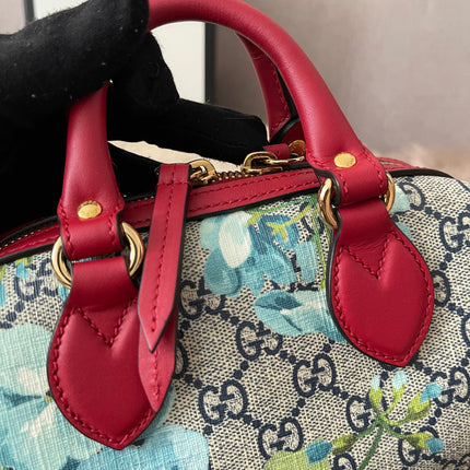 Preloved Authentic Gucci GG Blooms Mini Boston Bag