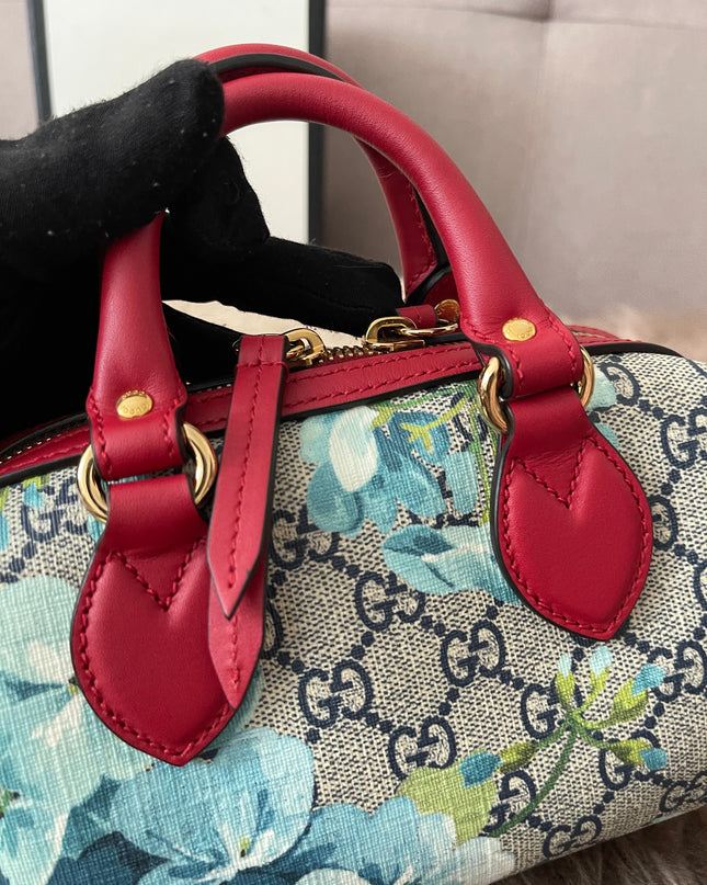 Preloved Authentic Gucci GG Blooms Mini Boston Bag