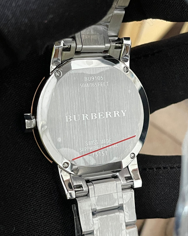 Preloved Authentic Rank N Burberry The City BU9105 Swiss Quartz Watch (34 mm)