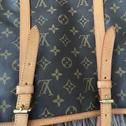 Preloved Authentic Rank B- Louis Vuitton Pre-Owned 2004 GM monogram bucket bag