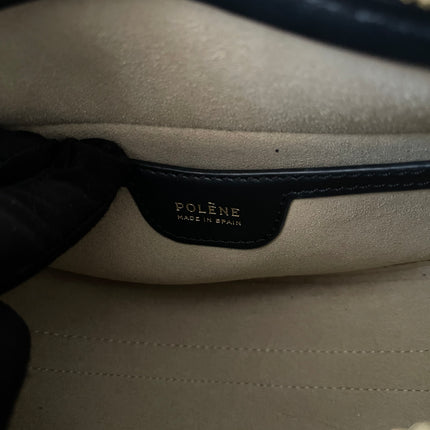 Preloved Authentic Polène Numéro Dix Grained Black Edition Calfskin