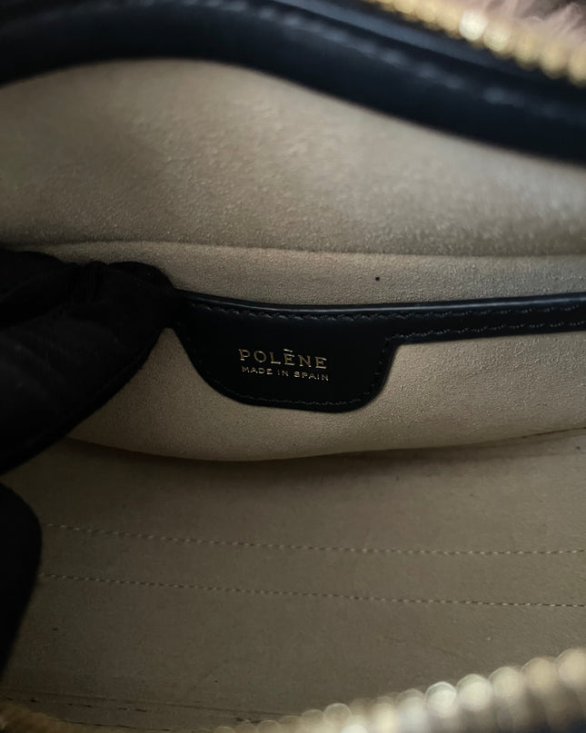 Preloved Authentic Polène Numéro Dix Grained Black Edition Calfskin