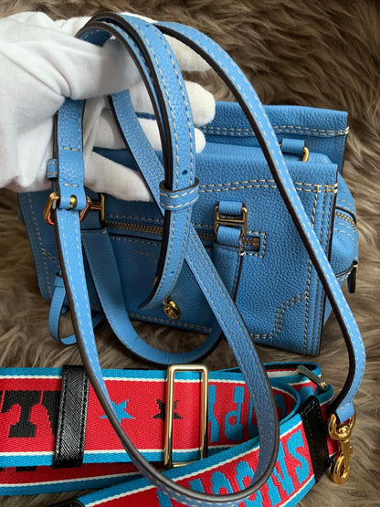 Marc Jacobs Mini Cruiser Satchel Bag in Coastal Blue