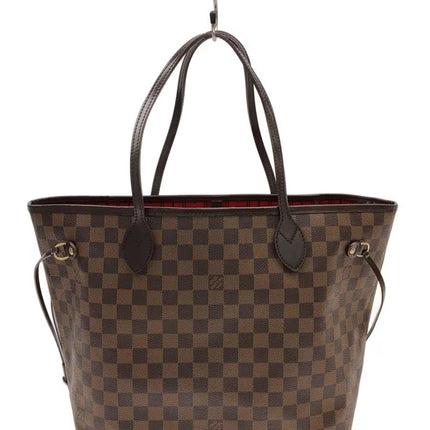 Preloved Authentic LOUIS VUITTON 1) Neverfull MM_Damier Ebene