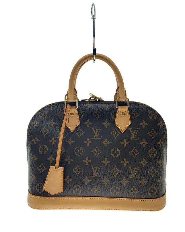 Preloved Authentic LOUIS VUITTON 2) Alma PM_Monogram Canvas/PVC/Brown/Monogram