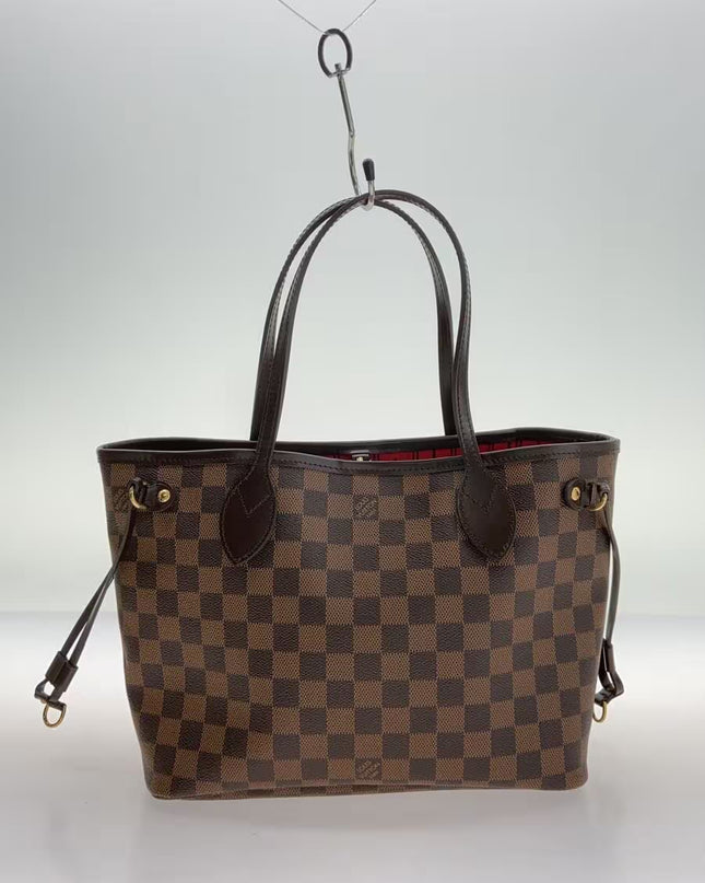 Preloved Authentic LOUIS VUITTON Neverfull PM_Damier Ebene/PVC/