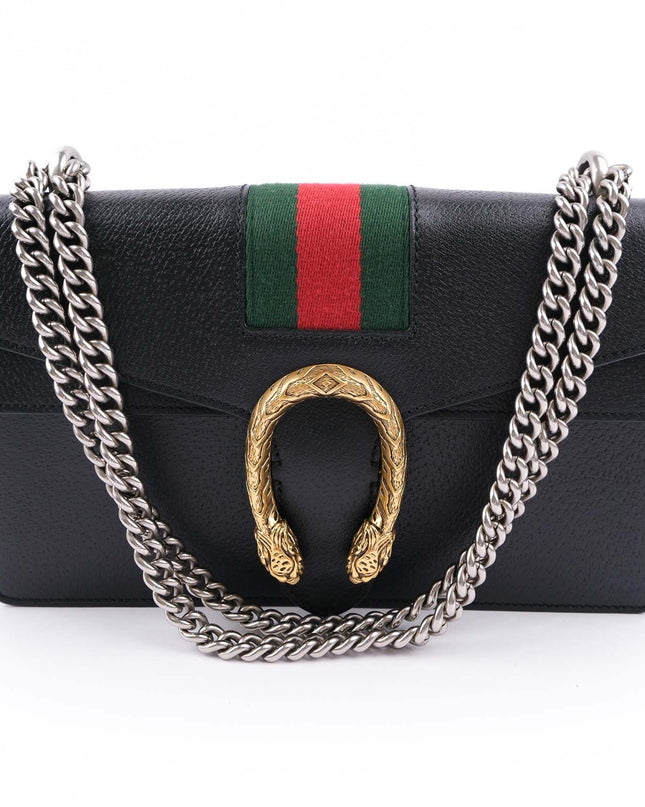 Preloved Authentic Excellent Condition] GUCCI Dionysus Leather Chain Shoulder Bag,