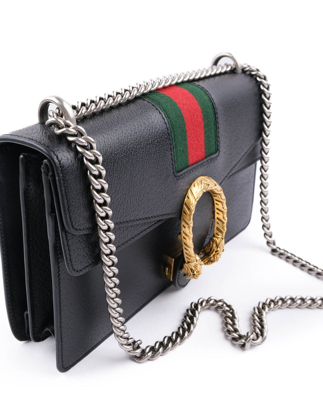 Preloved Authentic Excellent Condition] GUCCI Dionysus Leather Chain Shoulder Bag,