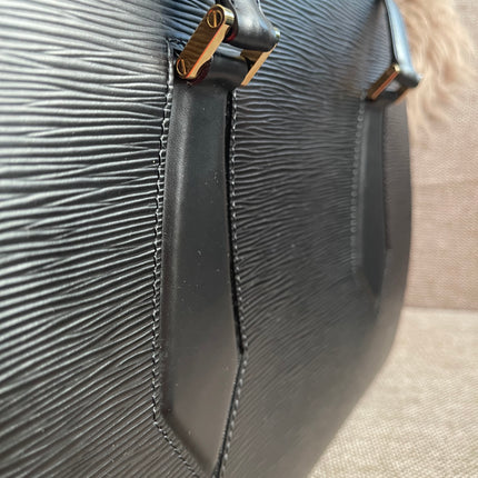 Preloved Authentic Louis Vuitton Epi Leather Sablon Shoulder Bag – Black