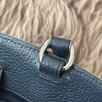 Authentic Preloved Coach Mini Lillie Carryall (Denim Multi)