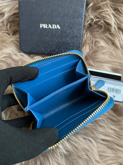 Prada Zip Aroud Coin Purse