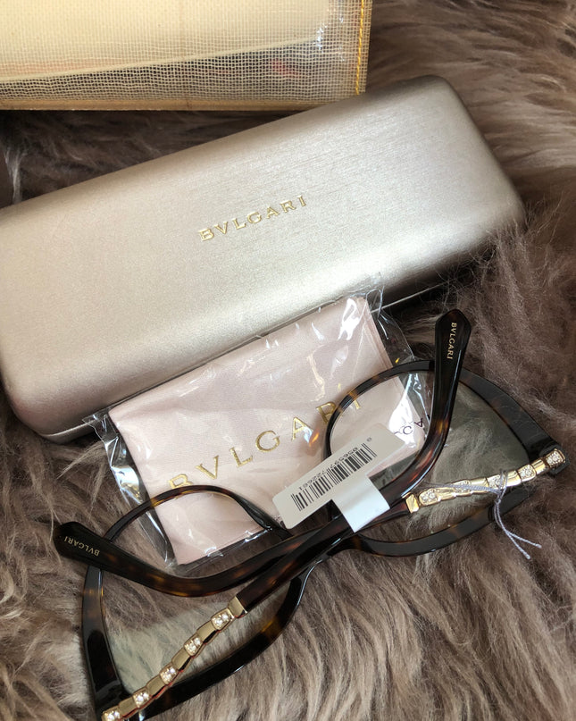 Preloved Unused Bvlgari Cat-Eye Eyeglasses