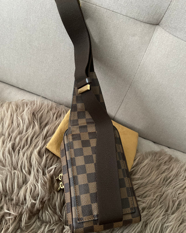 Preloved Authentic Louis Vuitton Damier Ebene Geronimo