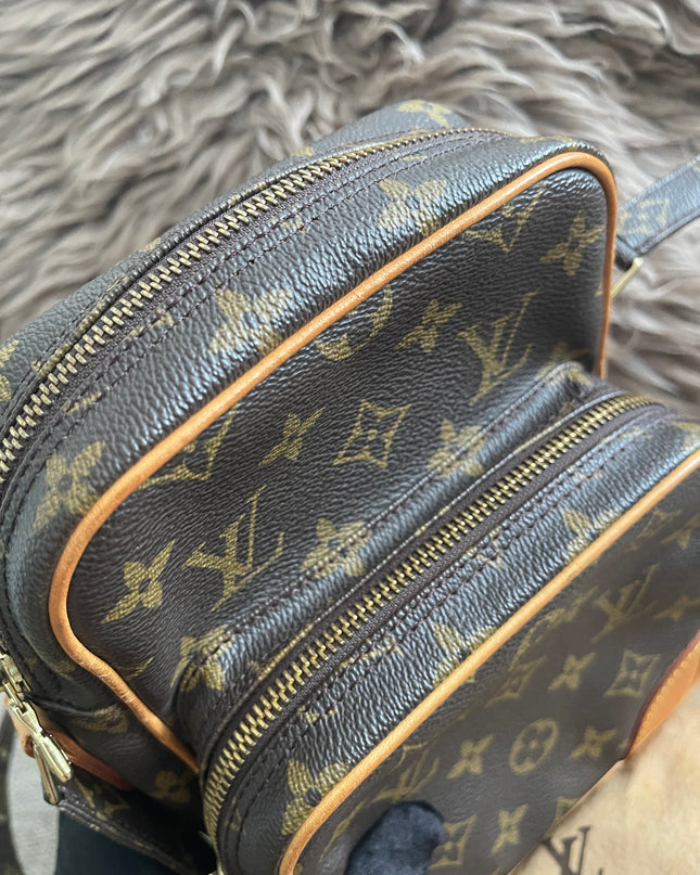 Preloved Authentic LV Amazon Crossbody Bag Monogram Canvas