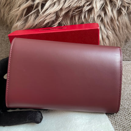 Preloved Authentic Cartier Must de Cartier Long Wallet in Bordeaux