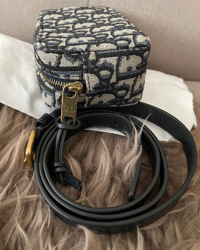 Preloved Authentic Dior Oblique belt pouch
