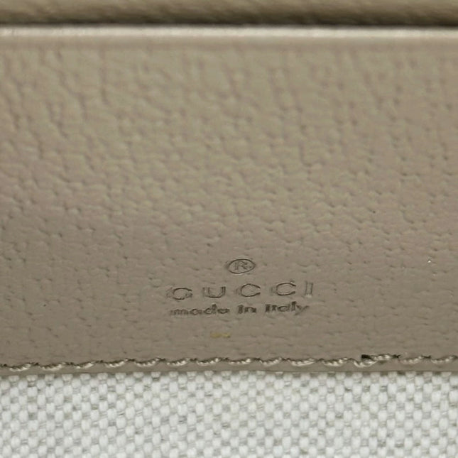 Preloved Authentic Rank A Gucci Ophidia Top Handle Mini 724606 Beige GG Supreme Women's Shoulder Bag