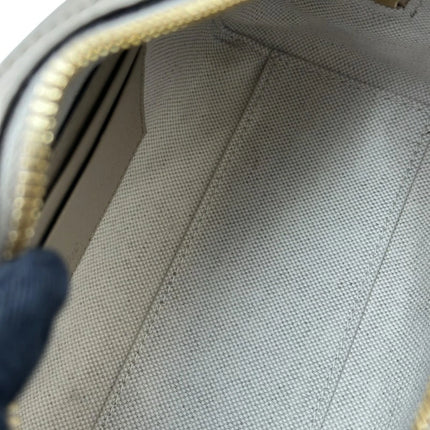 Preloved Authentic Rank A Gucci Ophidia Top Handle Mini 724606 Beige GG Supreme Women's Shoulder Bag