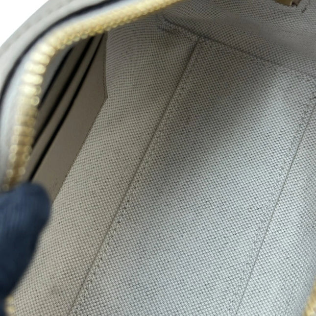 Preloved Authentic Rank A Gucci Ophidia Top Handle Mini 724606 Beige GG Supreme Women's Shoulder Bag