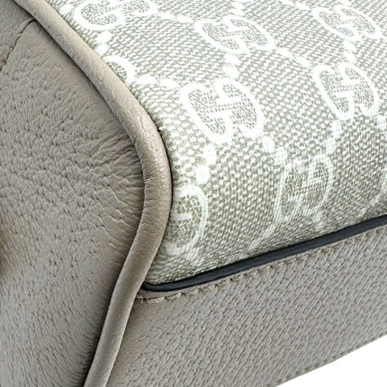 Preloved Authentic Rank A Gucci Ophidia Top Handle Mini 724606 Beige GG Supreme Women's Shoulder Bag