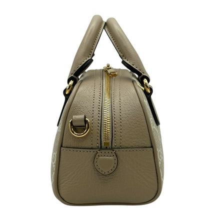 Preloved Authentic Rank A Gucci Ophidia Top Handle Mini 724606 Beige GG Supreme Women's Shoulder Bag