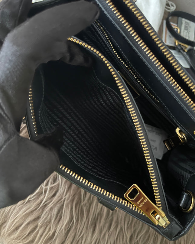 Preloved Authentic Small Prada Galleria Saffiano leather bag