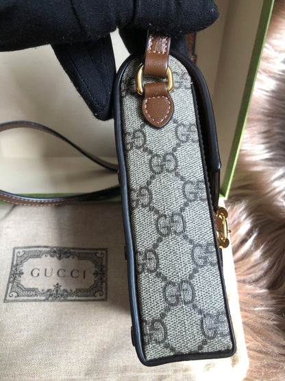 Preloved Gucci Horsebit 1955 mini bag