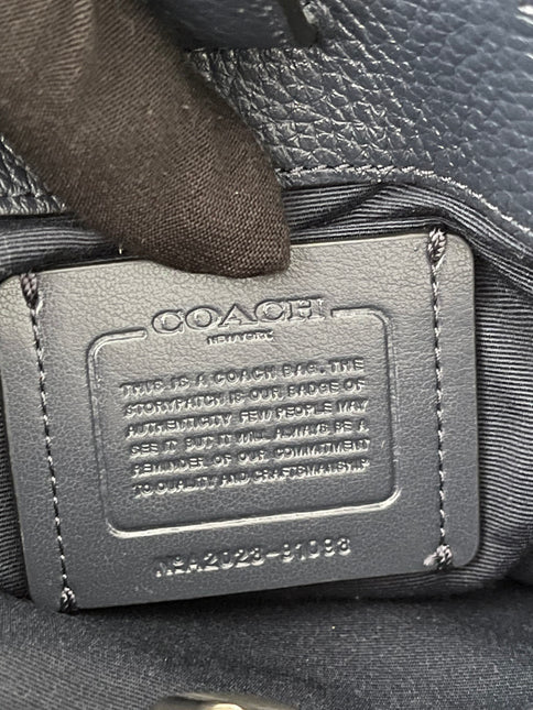 Authentic Preloved Coach Mini Lillie Carryall (Denim Multi)