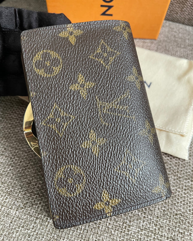 Preloved Authentic Louis Vuitton Monogram French Purse Wallet